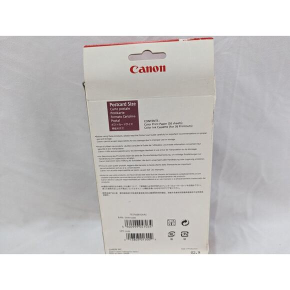 Canon KP-108IP - Color Ink Cassettes + Color Print Paper Set - (KP-36IP x3) NEW - Picture 9 of 12
